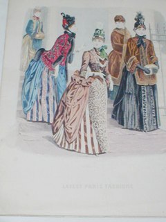 French Fashion Print