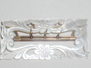 Carved Victorian Buckle