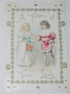 Edwardian Valentine Card