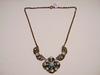 Faux Turquoise Necklace