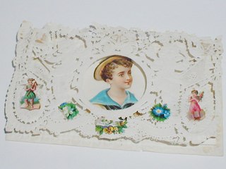 Victorian Valentine Card