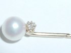 Diamond & Pearl Stick Pin