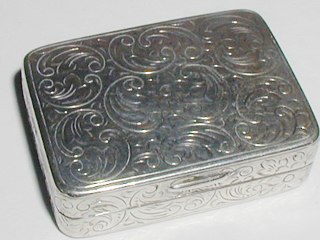 Silver Snuff Box