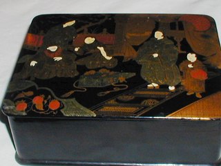 Lacquer Chinese Design Box