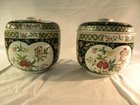 Pair of porcelain Samson Tureens and Covers