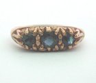 9 ct Gold and Sapphire Ring