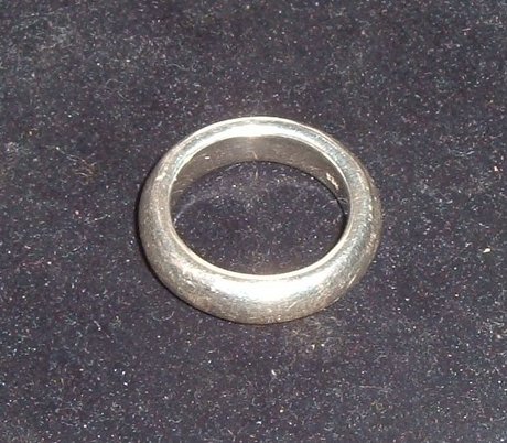 Sterling Silver - .925 Plain Man's Ring
