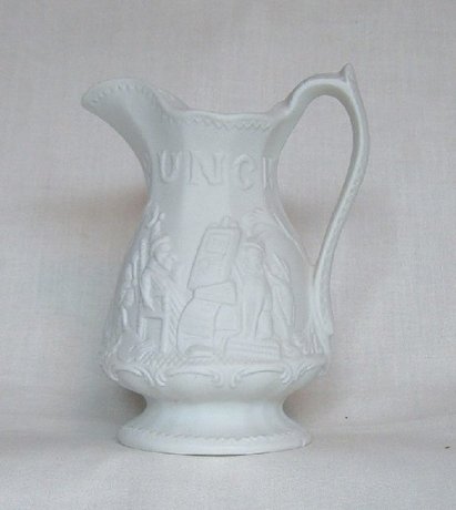 Portmeirion British Heritage Collection Parian Jug - Punch