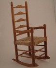 Model of a Shaker Slat-Back Rocking Chair - Craftsman Made
