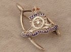 Vintage Silver Royal Artillery Sweetheart Brooch