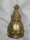Solid Brass Court Jester Bell