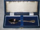 English Silver Spoon 1990 Cased Mint