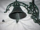 Extra Large Farmyard Calling Bell Cast Iron Metal