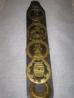 Vintage Martingale With Five Rare Horse Brasses