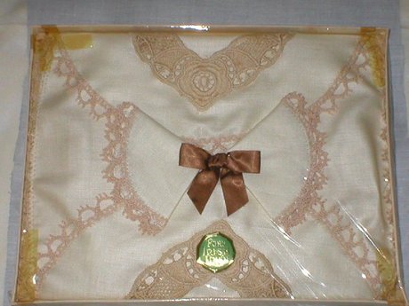 Pure Irish Linen Boxed Dressing Table Set