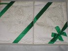 Vintage All Pure Irish Embroidered Pair of Pillow Cases