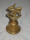 Solid Brass Isle Of Man Table Calling Bell Reg No 164195821