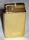 Vintage 1950s Gold Tone Crown Musical Petrol Lighter