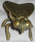 Solid Brass Antique Fly Vesta