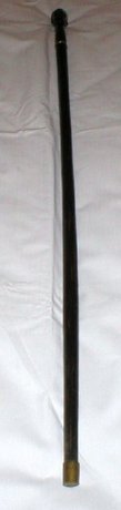 Antique African Hand Carved Head Walking Stick/Cane