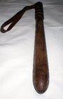Vintage Police Truncheon Complete With Leather Strap
