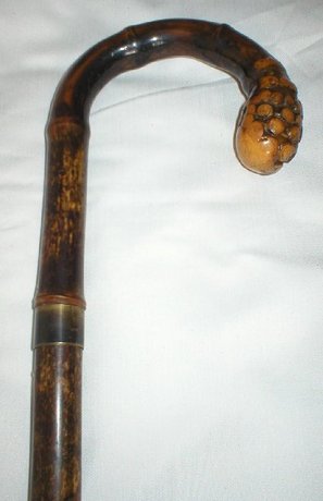 Sword Stick Antique Rare Solingen Root Ball Sword Stick