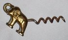 Vintage Elephant Brass Corkscrew