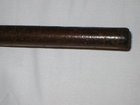 Rare Antique Boer War Flick Stick In Stitched Leather