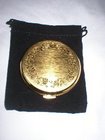 Vintage Stratton Gold Tone Compact Mint Condition 