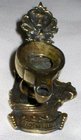Victorian Solid Brass Golden Hind Incense Burner