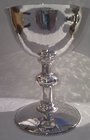 Arts & Crafts Silver Chalice & Tray 1904 Boxed